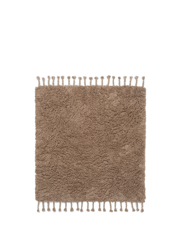 Tapijt Amass 140x140cm - White pepper - Ferm Living